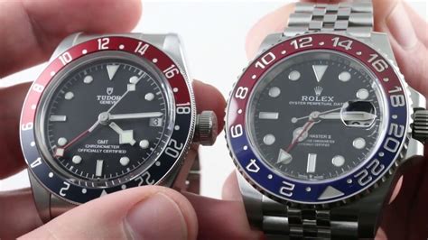 tudor black bay gmt vs rolex gmt|tudor gmt pepsi opaline review.